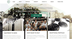 Desktop Screenshot of pjprinters.com